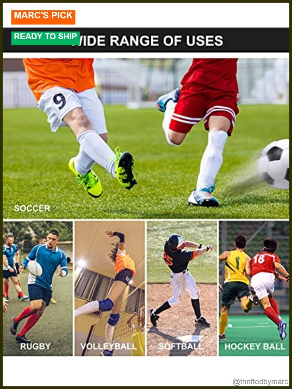 Over the Calf Knee High Athletic Socks for Baseball Soccer Moisture Wicking